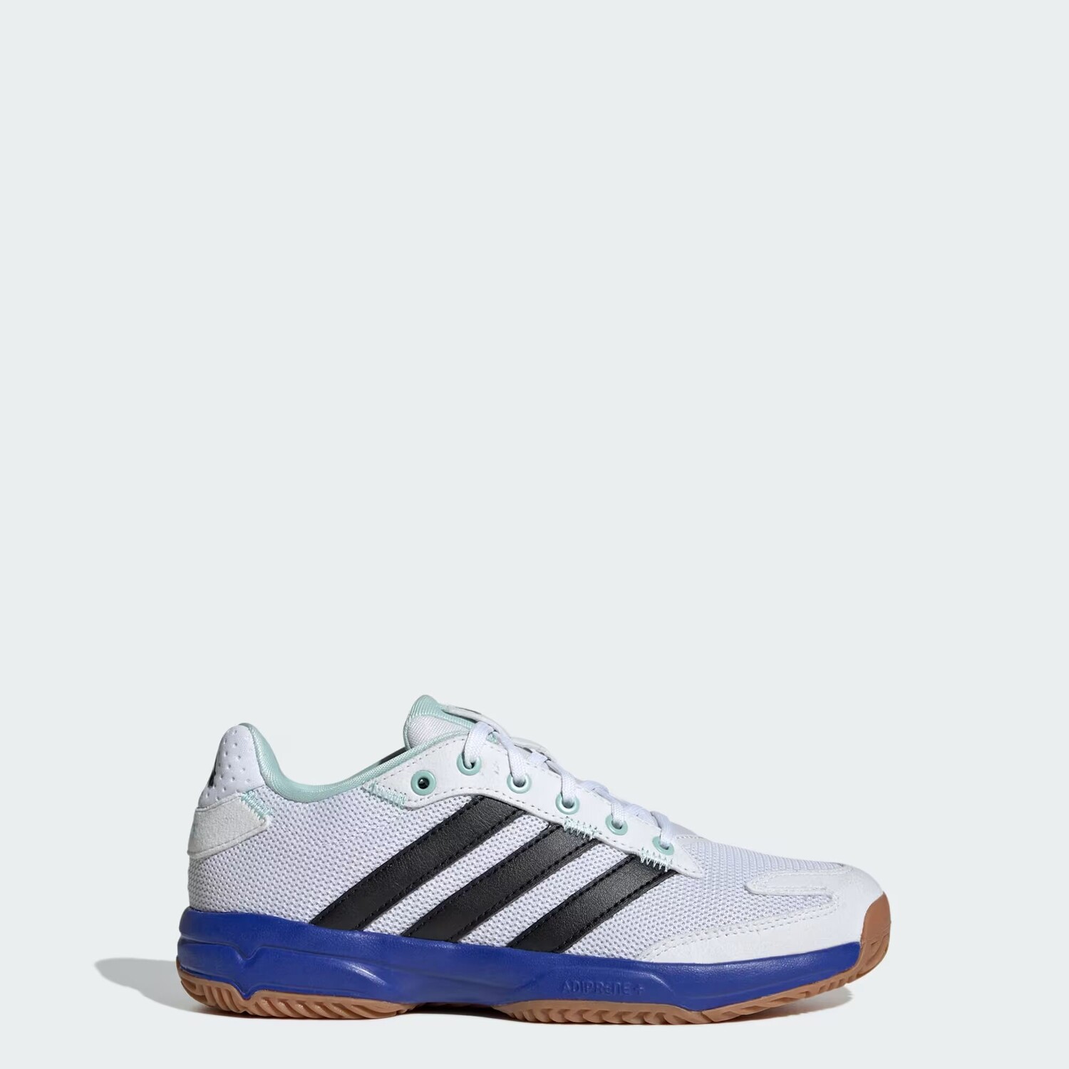 

Кроссовки Stabil Jr Adidas, цвет Cloud White/Core Black/Lucid Blue