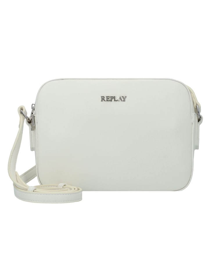 

Сумка через плечо 23 см в цвете оптом белый Replay