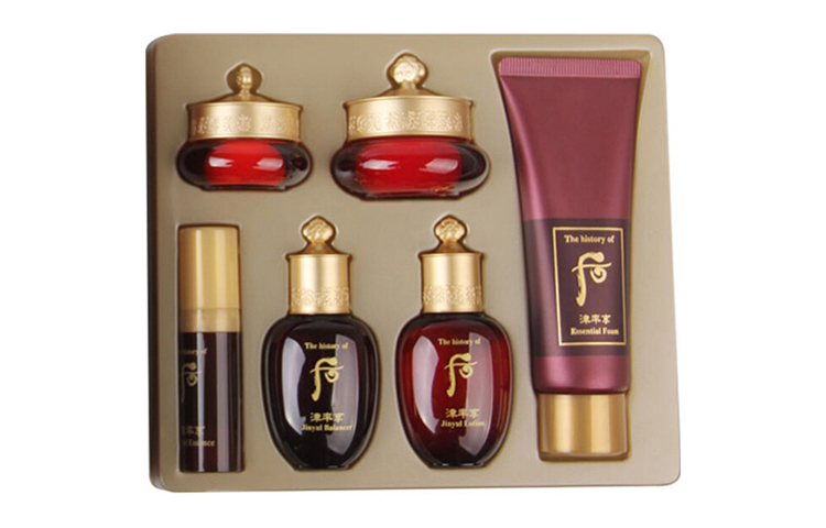 The History Of Whoo Набор для ухода за кожей Red Aroma Even Skin, увлажняющий и питающий, 6 предметов — фото 2