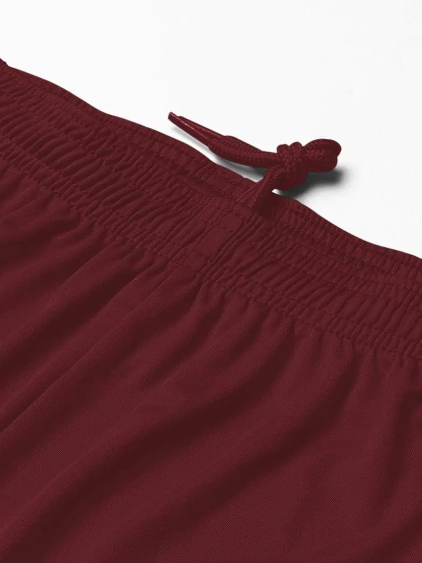 Детские шорты Adidas Squadra 21, Team Maroon/White — фото 3