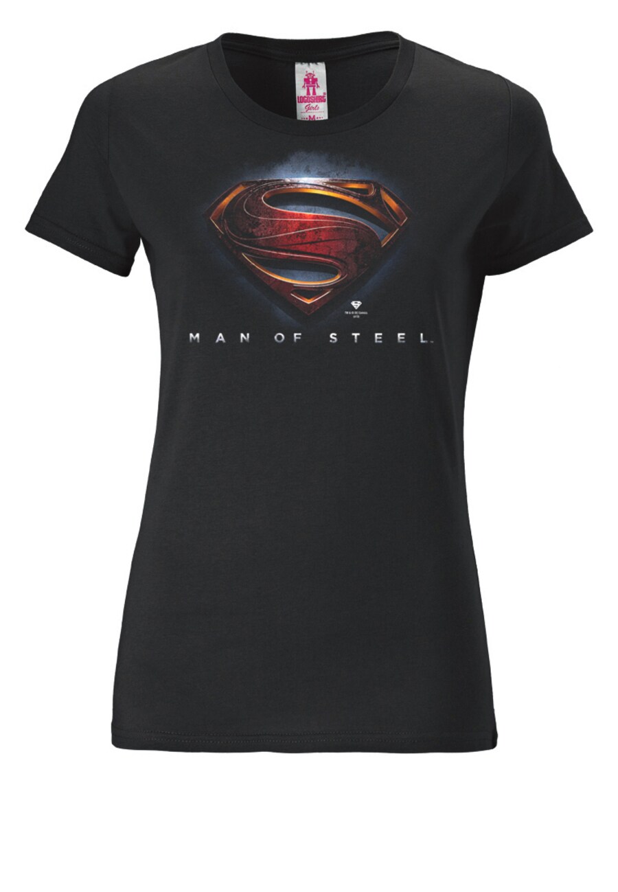 

Футболка LOGOSHIRT Shirt Superman - Man Of Steel, черный