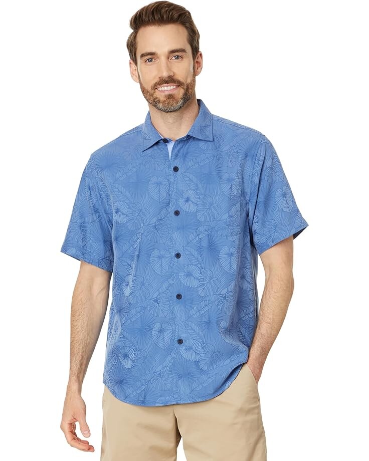 

Рубашка Tommy Bahama Coconut Point Keep It Frondly, цвет Cobalt Blue