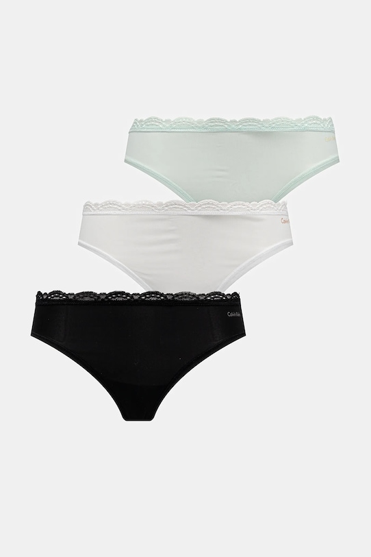 

Три пары стрингов Calvin Klein Underwear, белый