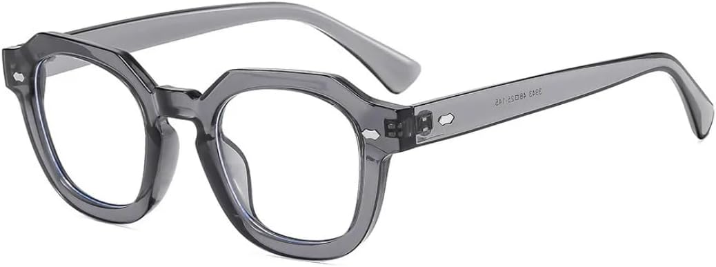 

Модные солнцезащитные очки конфетных цветов для женщин, леопардовый принт, защита от УФ-излучения UV400, ретро-стиль, заклепки, мужские солнцезащитные очки UUPTTPL, Gray Clear