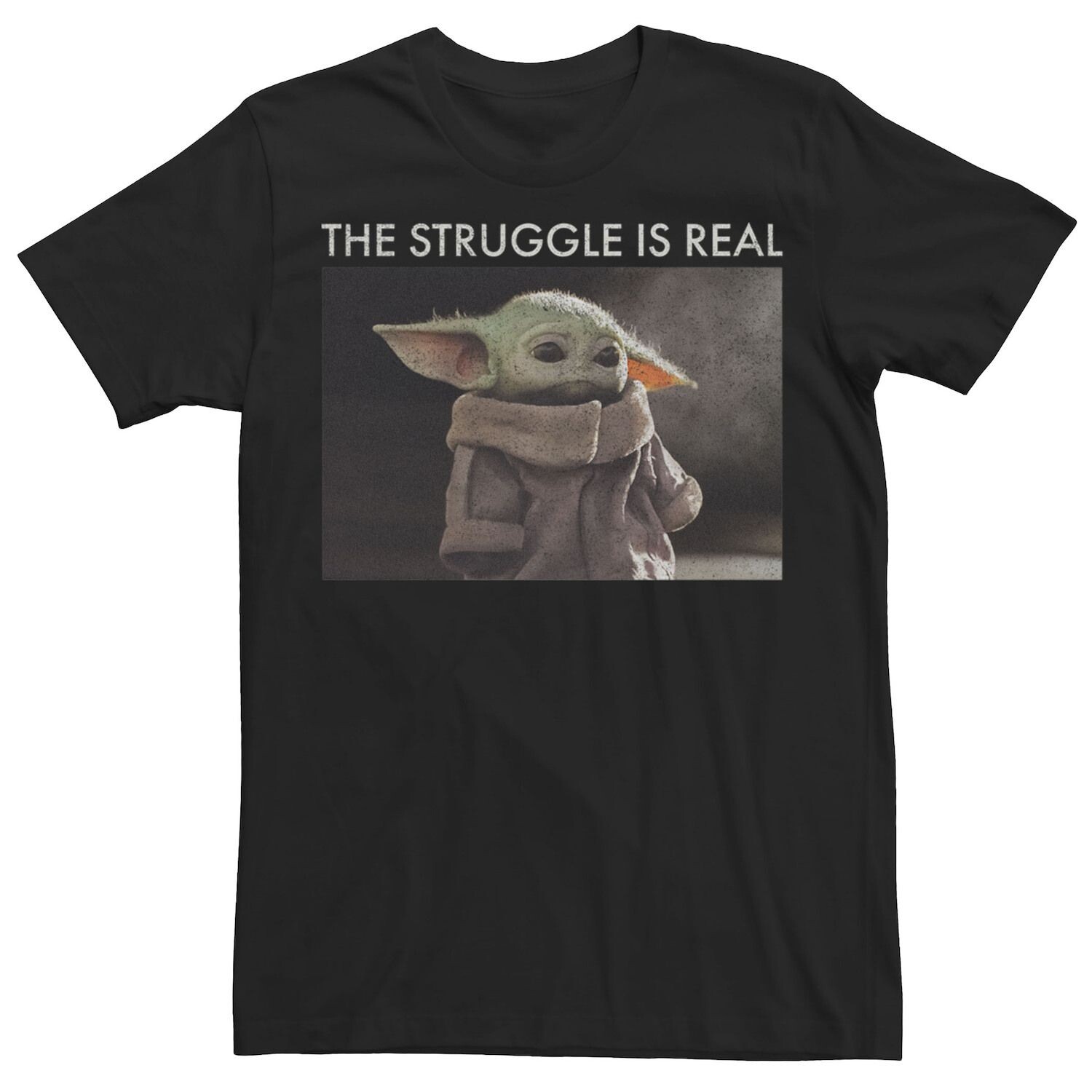 

Мужская футболка «Звездные войны» Baby Yoda Meme Licensed Character