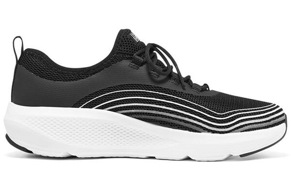 Кроссовки go run elevate 'black white' Skechers, черный — фото 2