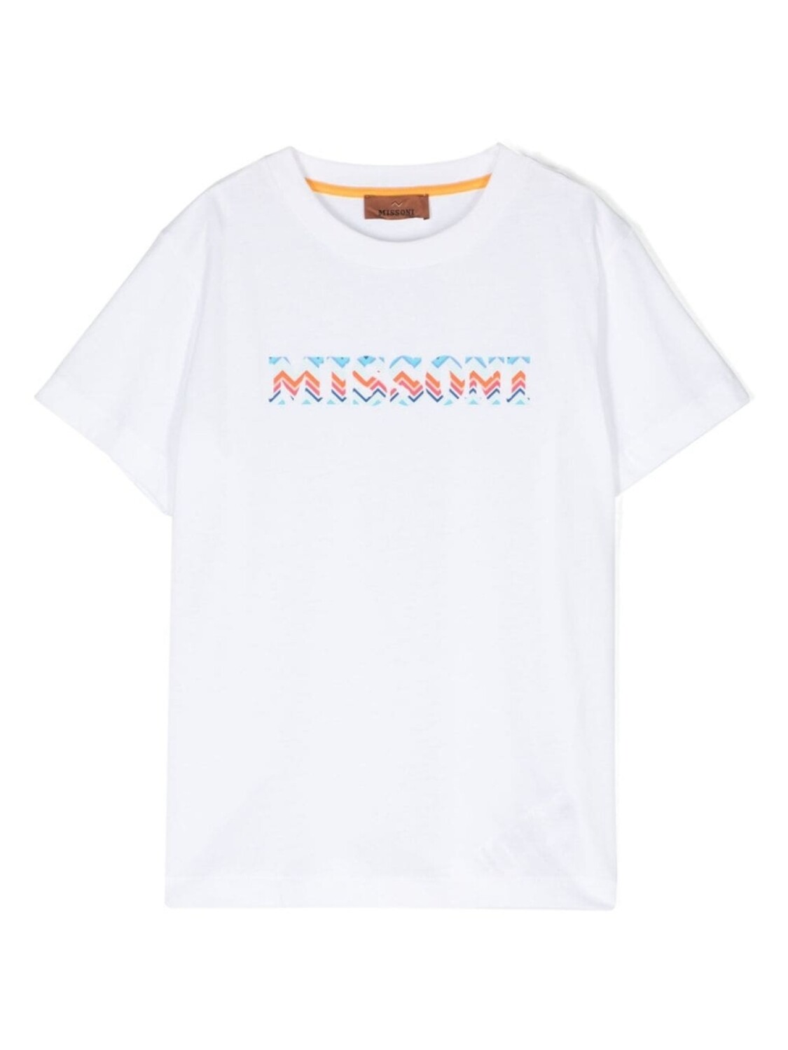 

Missoni Kids футболка с логотипом, белый