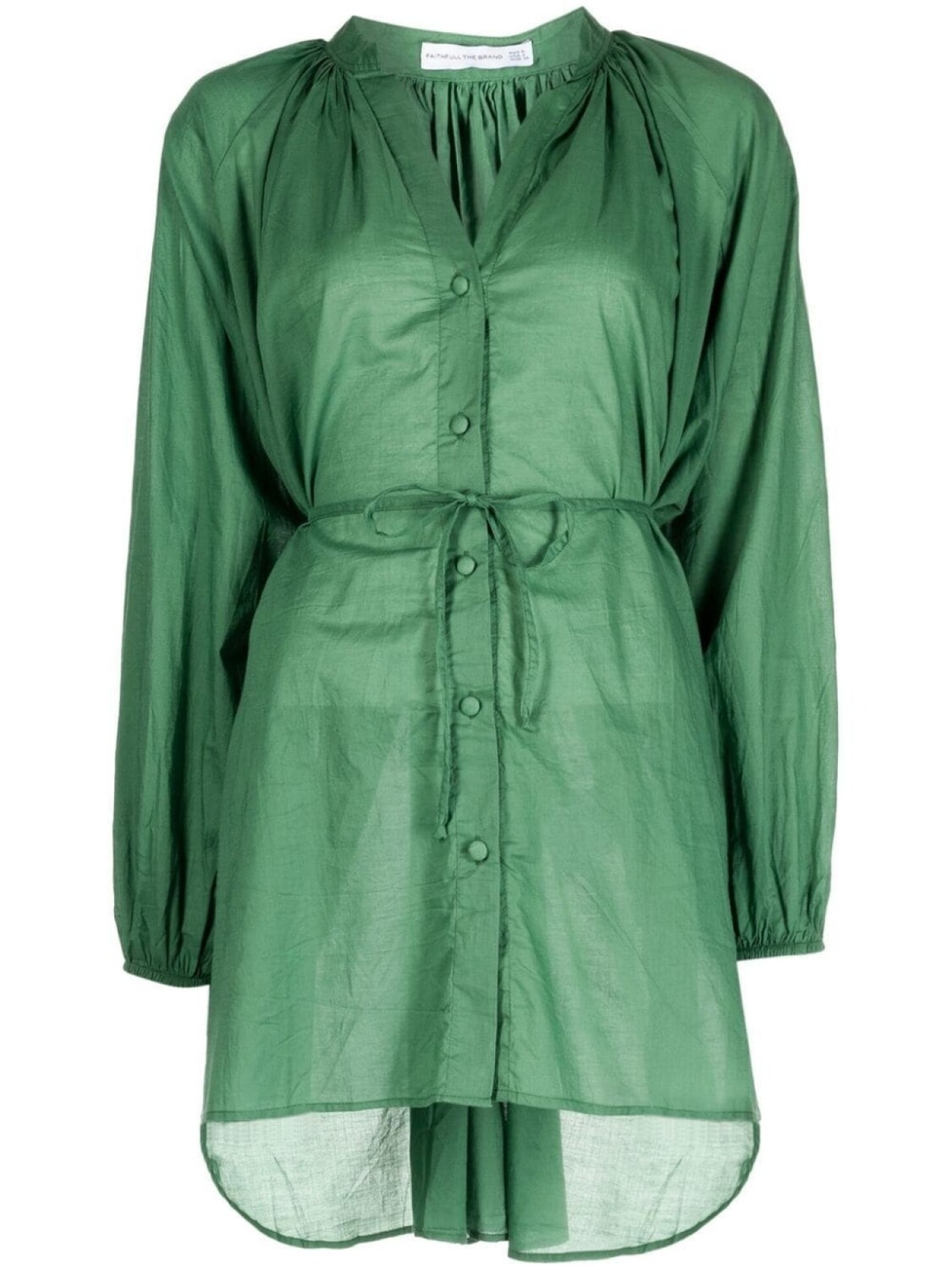 

Faithfull the Brand платье мини Lucita, зеленый