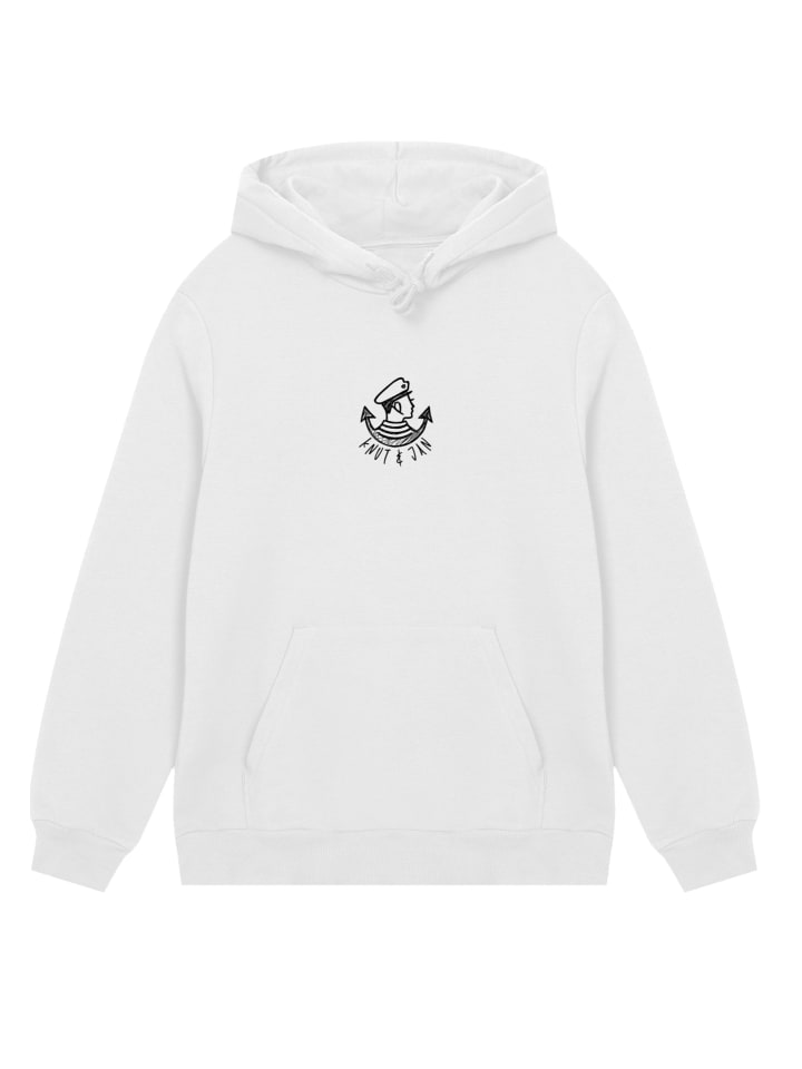 

Толстовка с капюшоном и логотипом Кнута и Яна Скрибла в кремово-белом цвете F4NT4STIC