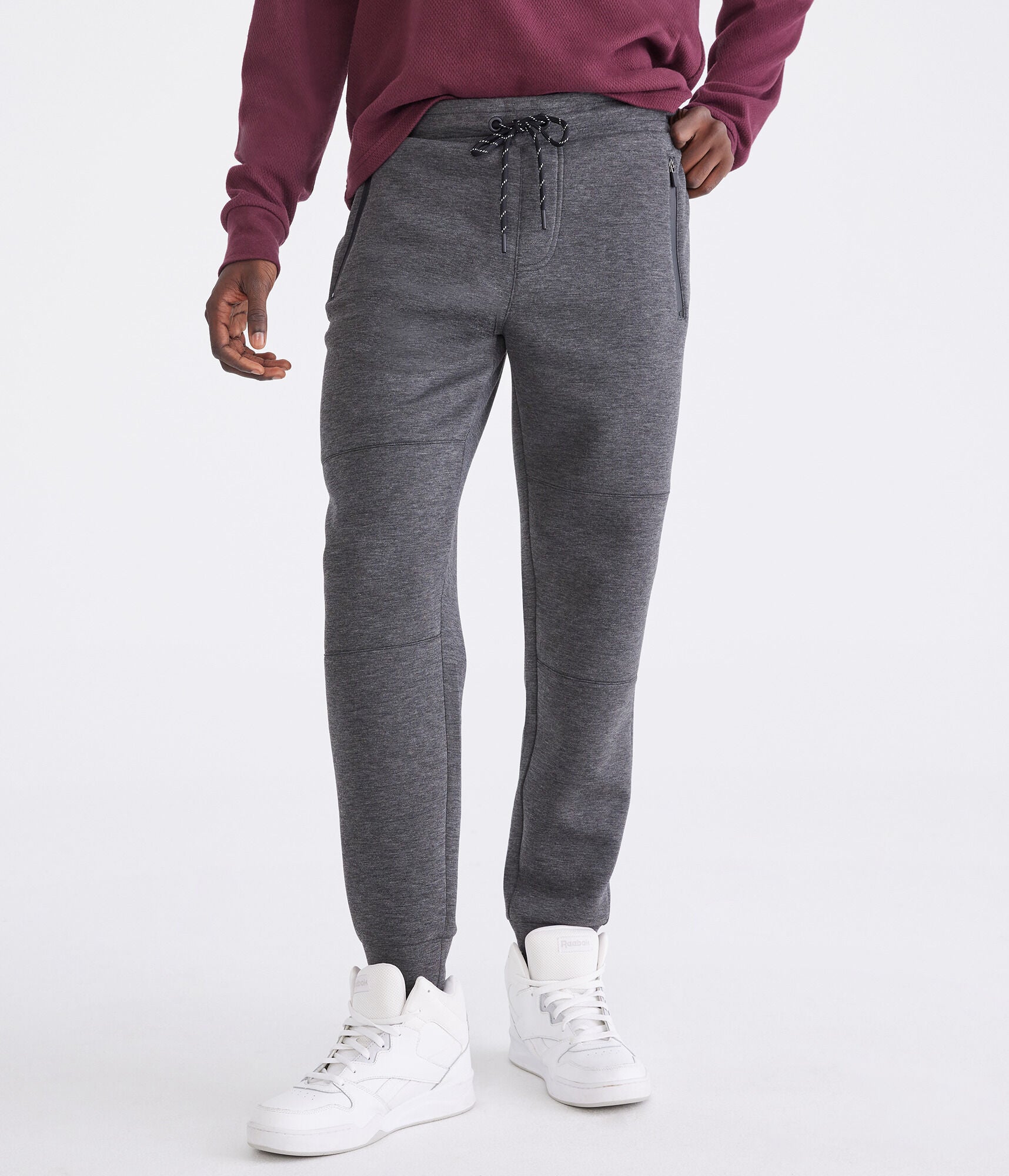 

Флисовые джоггеры Aeropostale Mvmnt Tech, цвет charcoal heather
