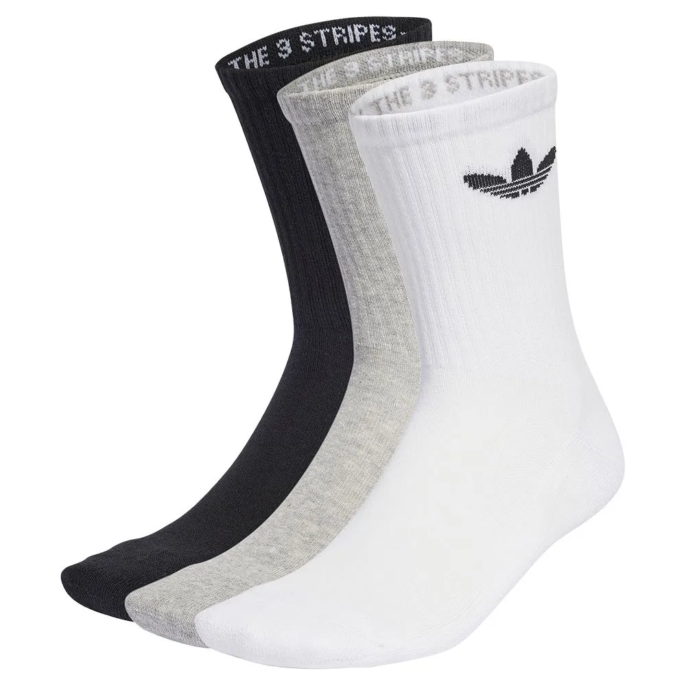 

Носки adidas Originals Trefoil Cushion crew 3 pairs, разноцветный