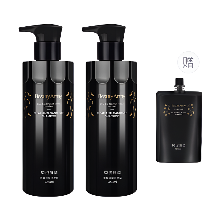 

Освежающий шампунь против перхоти контроль жирности объем и пышность глубокое очищение питание 350мл/бутылка Bettyamy