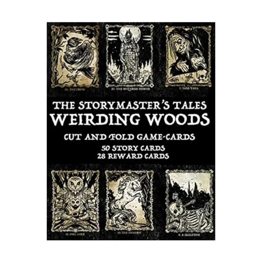 

Weirding Woods - Cut and Fold Game Cards, RPG Books (The Storymaster's Tales), мягкая обложка