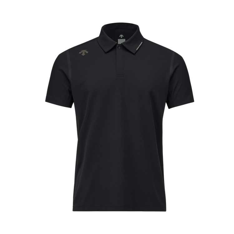 

TOUGH Series Polo Shirt Men's DESCENTE, BK-BLACK