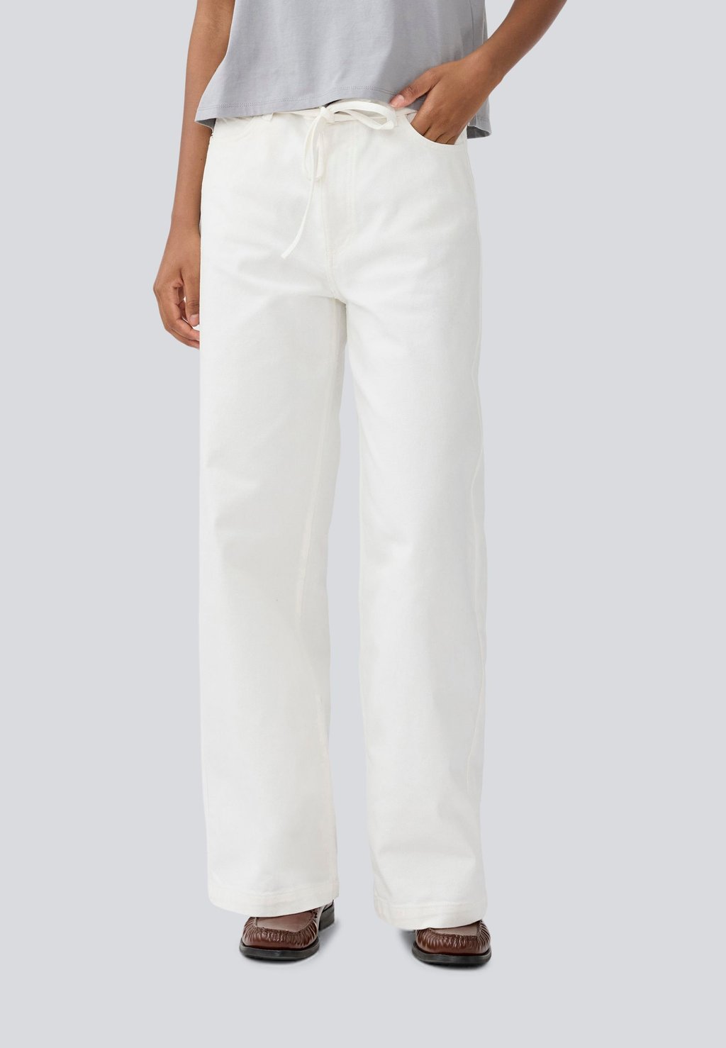 

Брюки ISOLDE SOLID PANTS Modström, белый