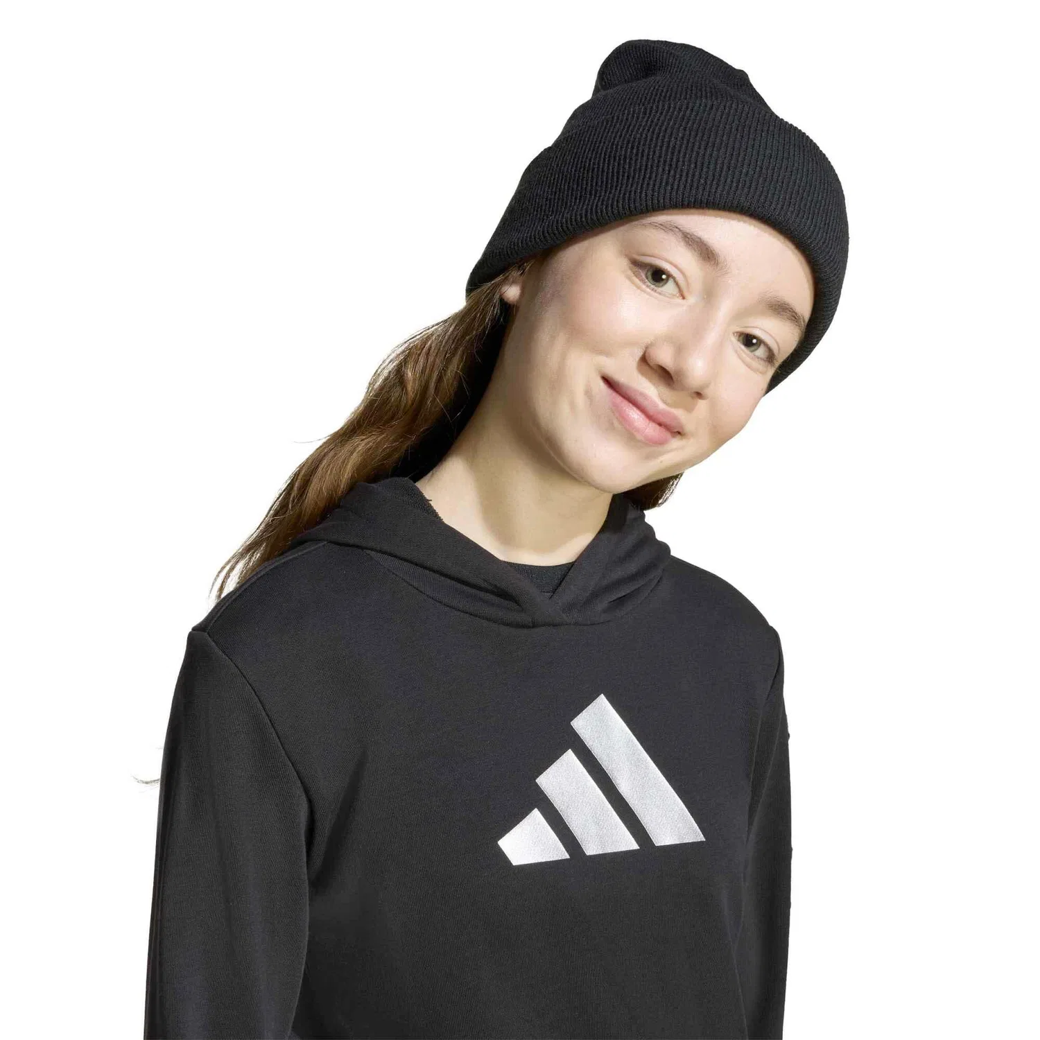 Детский свитшот с принтом Jg Glam Hd Adidas Sport, Schwarz — фото 4