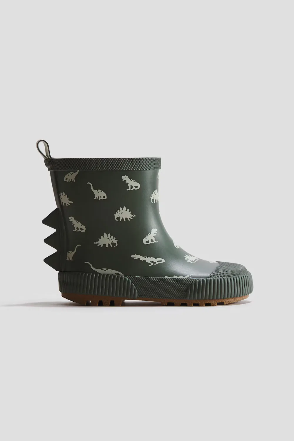 Резиновые сапоги H&M, Dunkelgrün/Dinosaurier