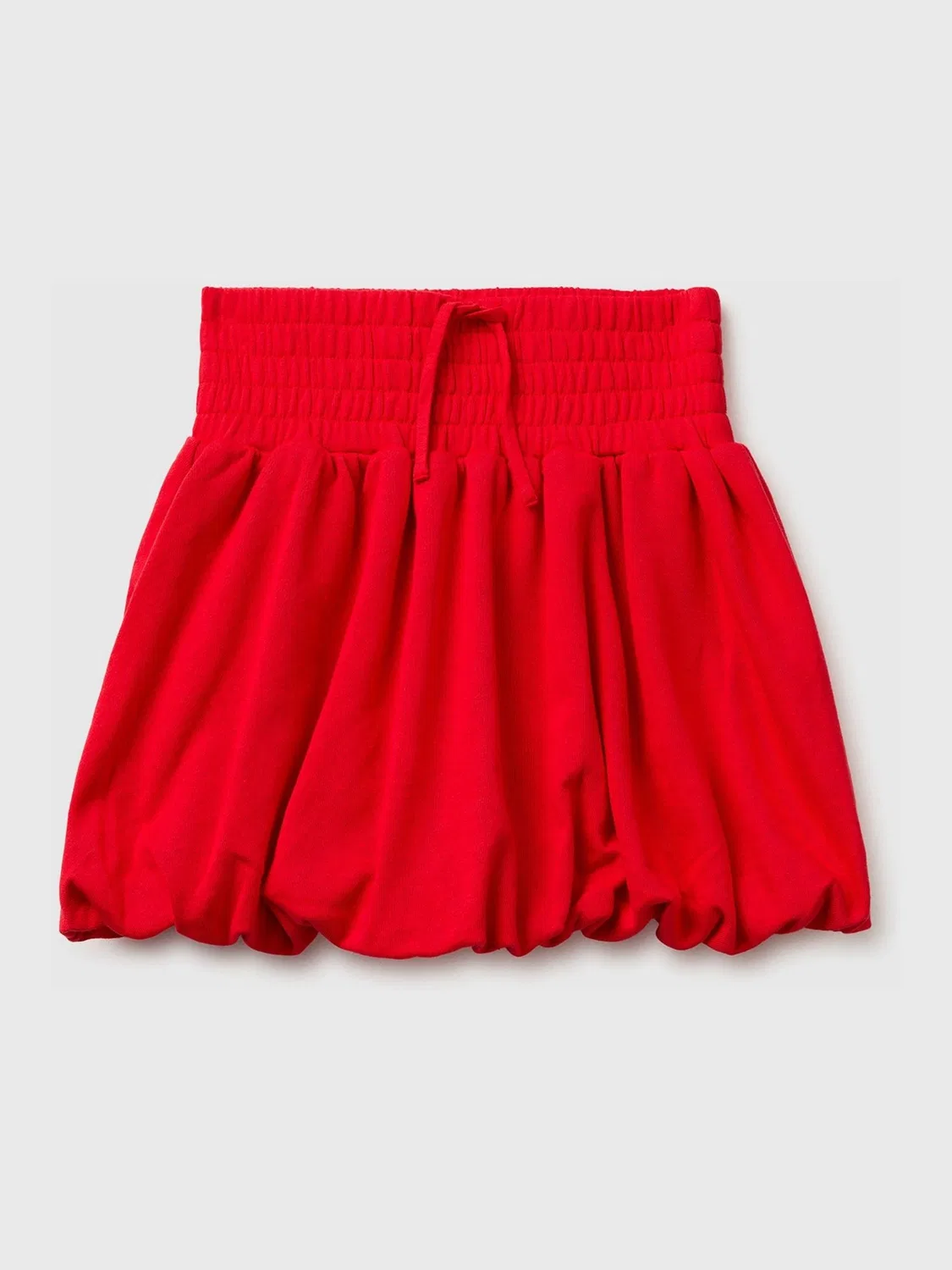 Юбка баллон мини Benetton, красная