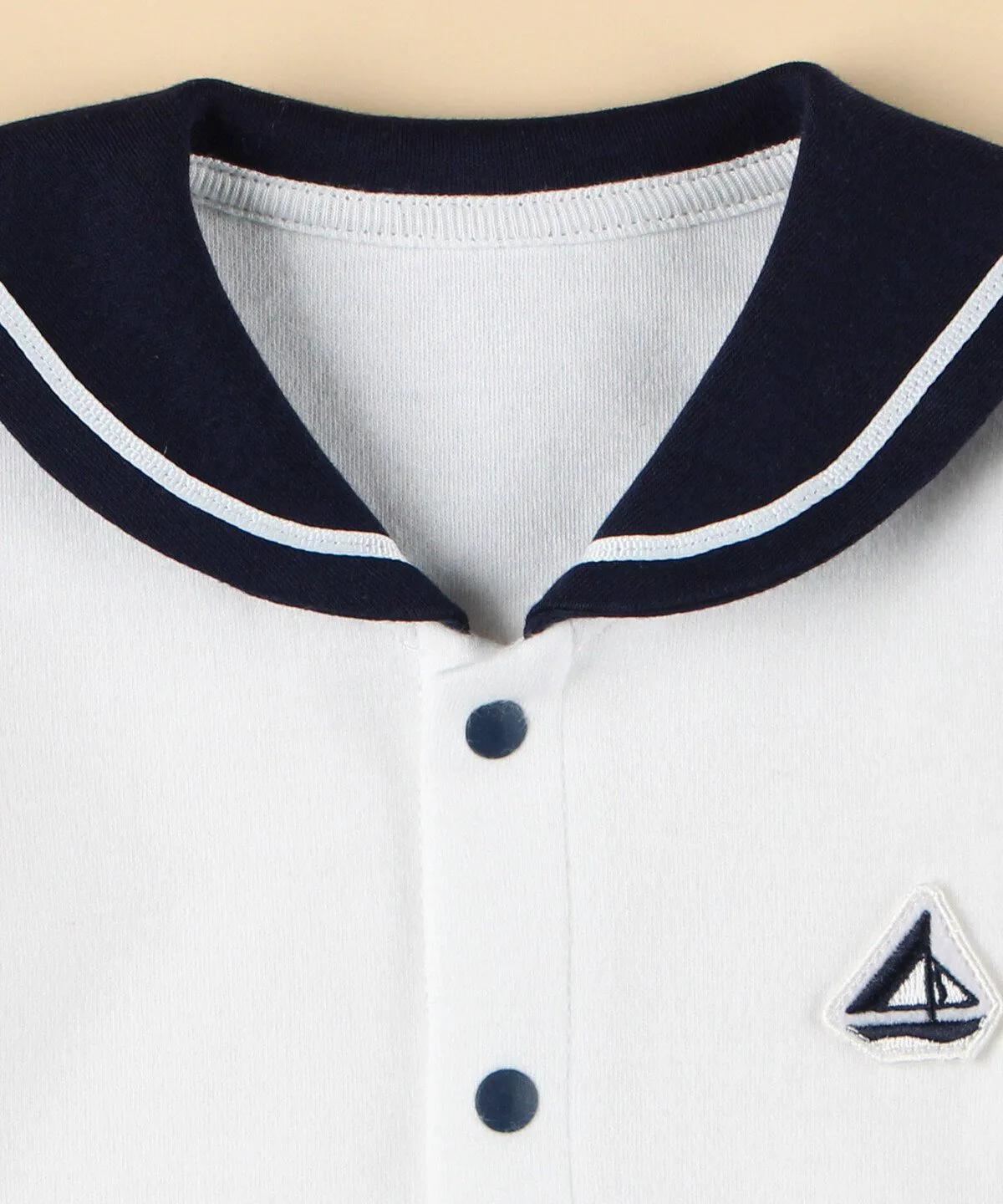 Двусторонняя водолазка с длинным рукавом цвета sailor Comme Ca Ism, Plain — фото 4