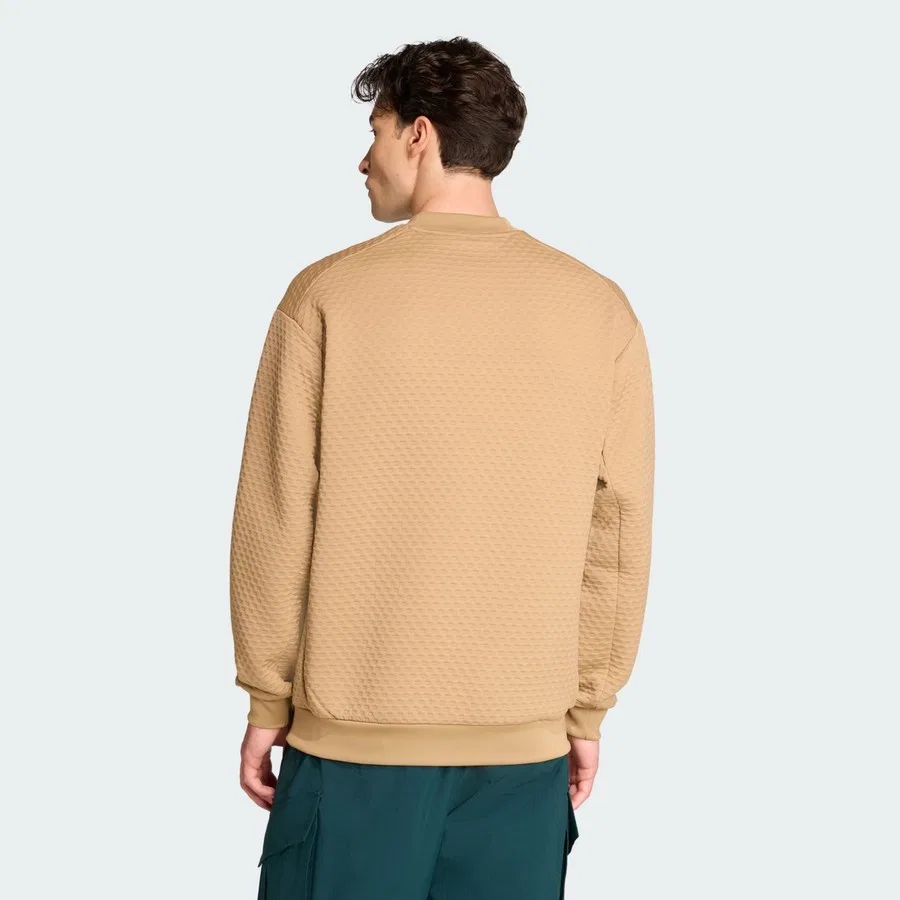 Свитшот с длинным рукавом Terrex Xploric Crewneck Sweater adidas, Коричневый — фото 2