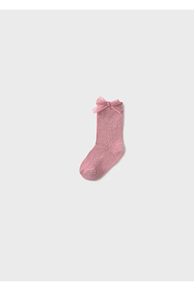 Детские носки с принтом Bow Mayoral, Pink