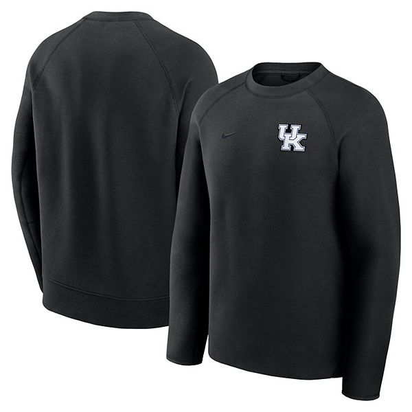 

Мужской черный свитшот tech fleece raglan kentucky wildcats Nike