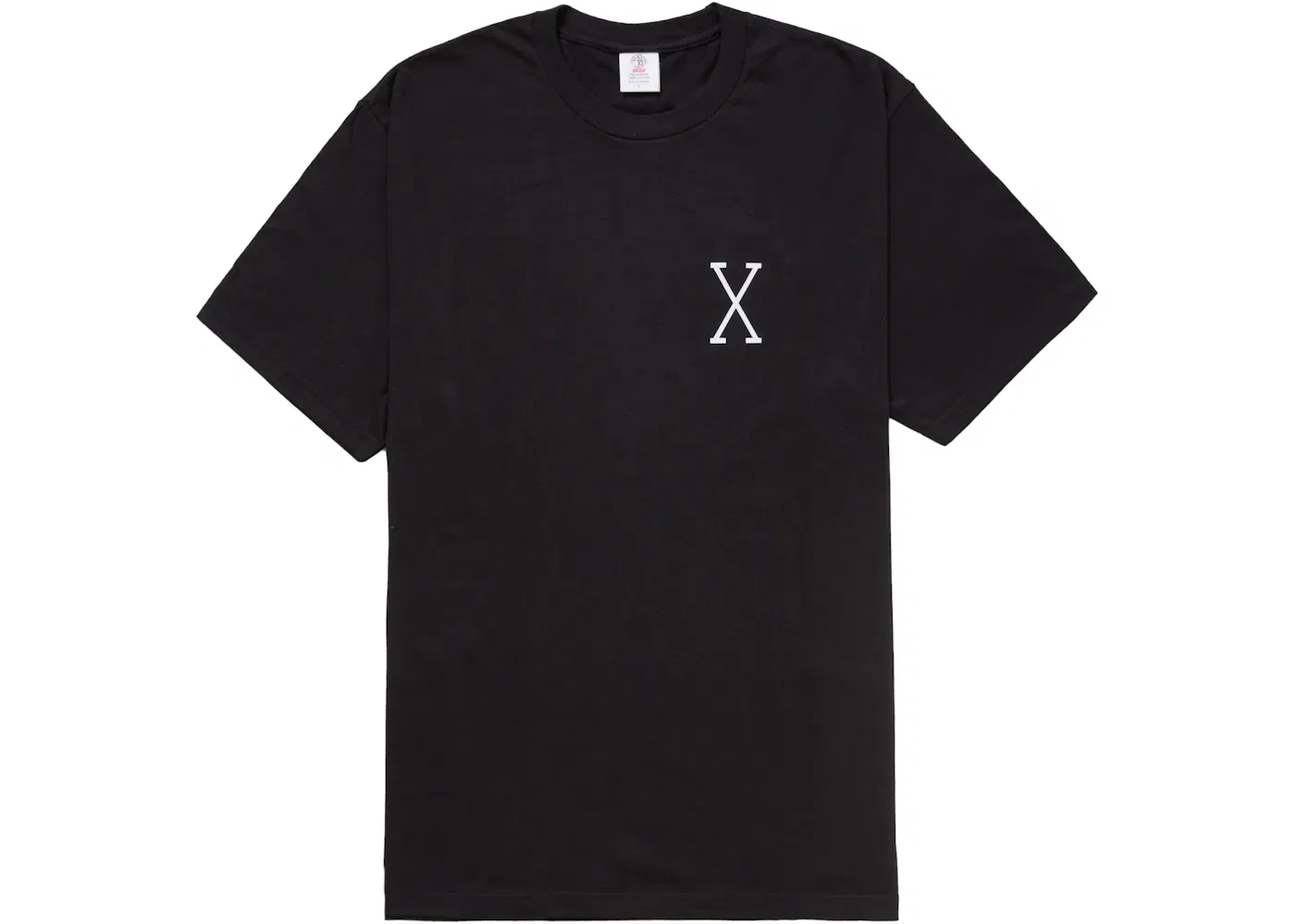 Мужская футболка с принтом Supreme 40 Acres Malcolm X Tee, Black — фото 2