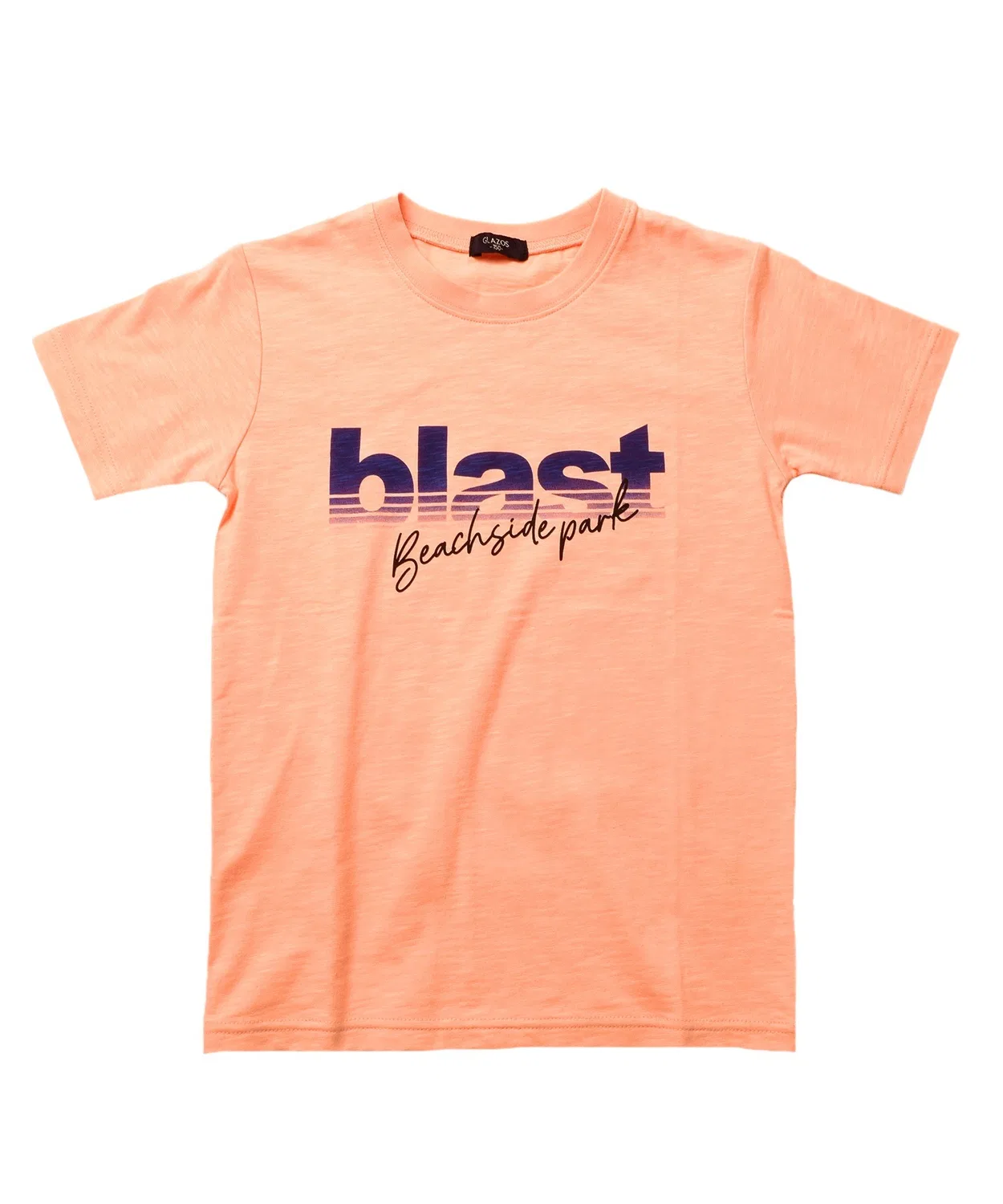 Детская футболка с принтом Sunset Slub T-Shirt GLAZOS, White — фото 2