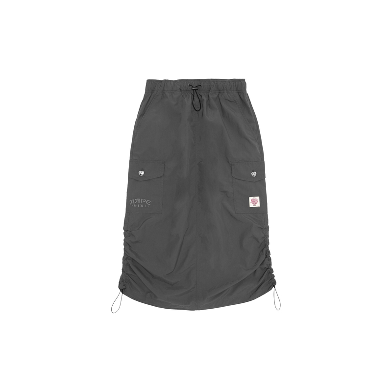 

Повседневная длинная юбка женская Aape, серый