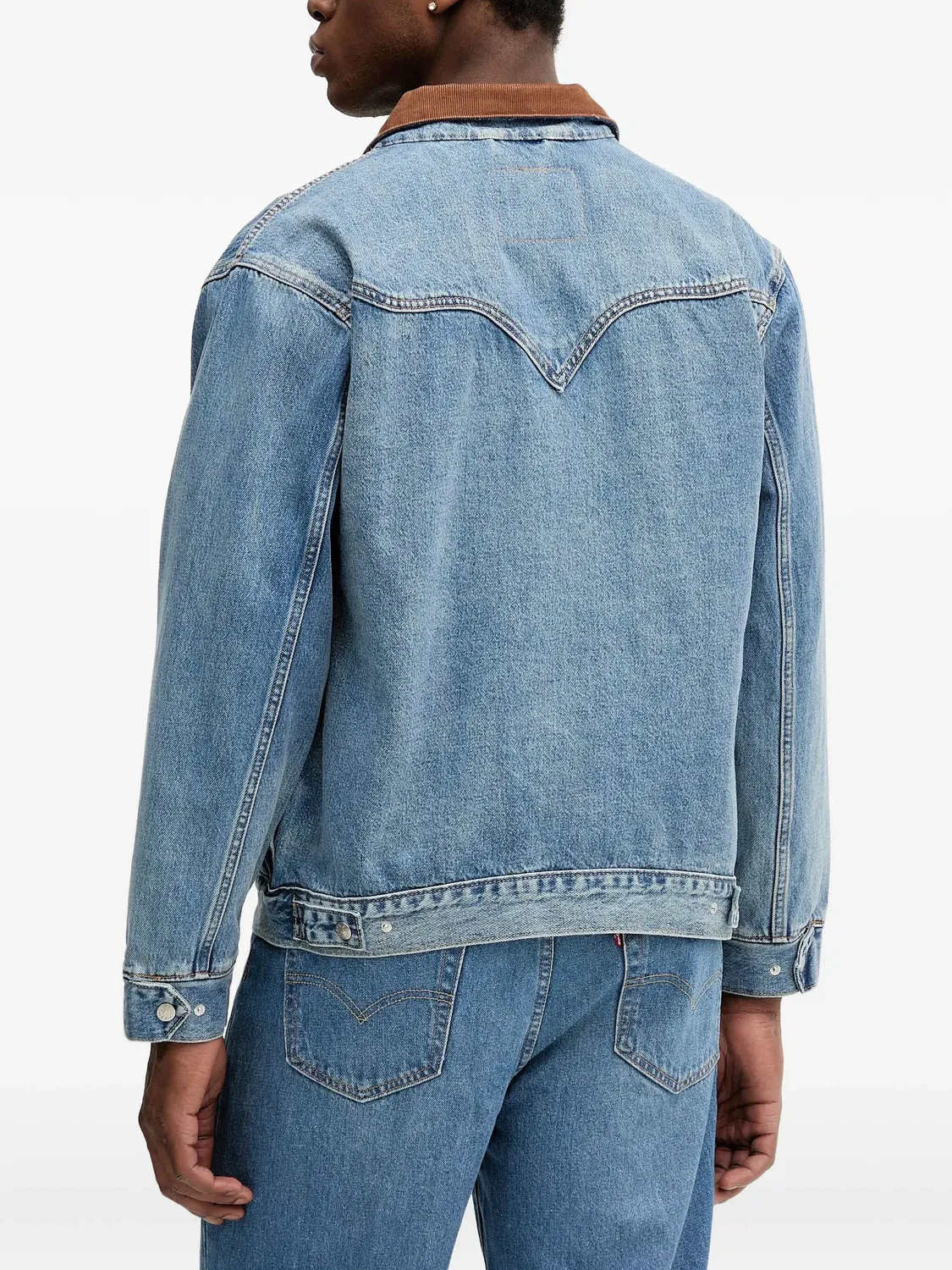 Джинсовая куртка Western Shorthorn Trucker Levi's, синий — фото 2