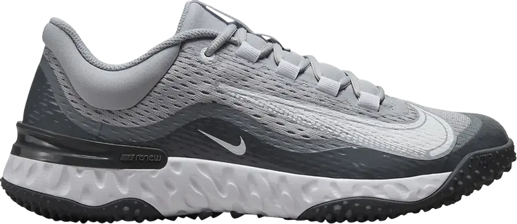 

Кроссовки Nike Alpha Huarache Elite 4 TF 'Wolf Grey', серый
