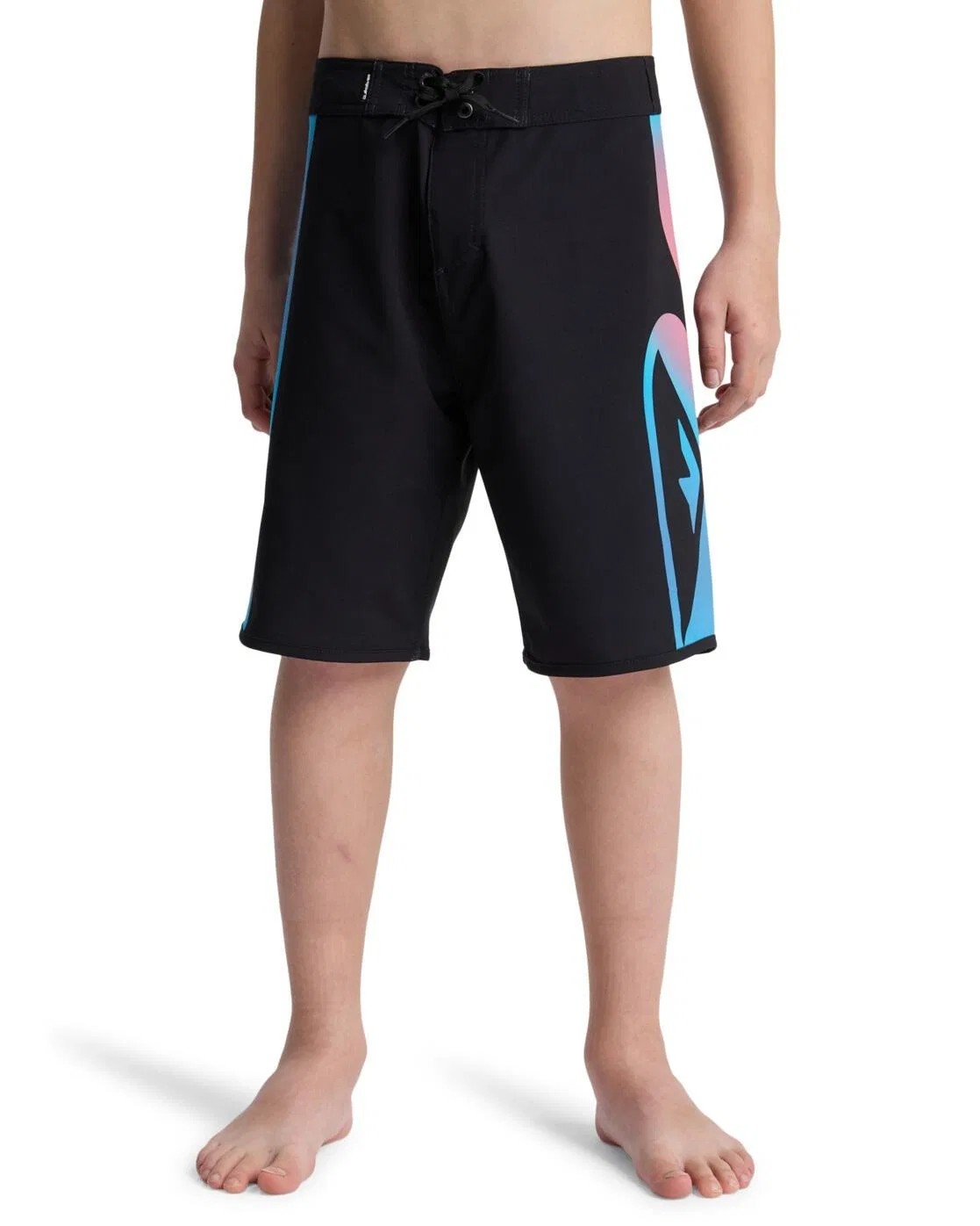 Детские плавки-бордшорты для мальчиков с принтом SURFSILK HOLMES 17" Quiksilver, Schwarz