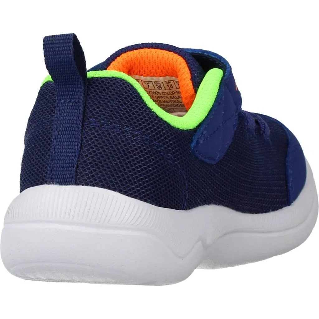 Детские кроссовки с принтом Skech-Stepz 2.0-Mini Wanderer Skechers, Dunkelblau Grun — фото 3