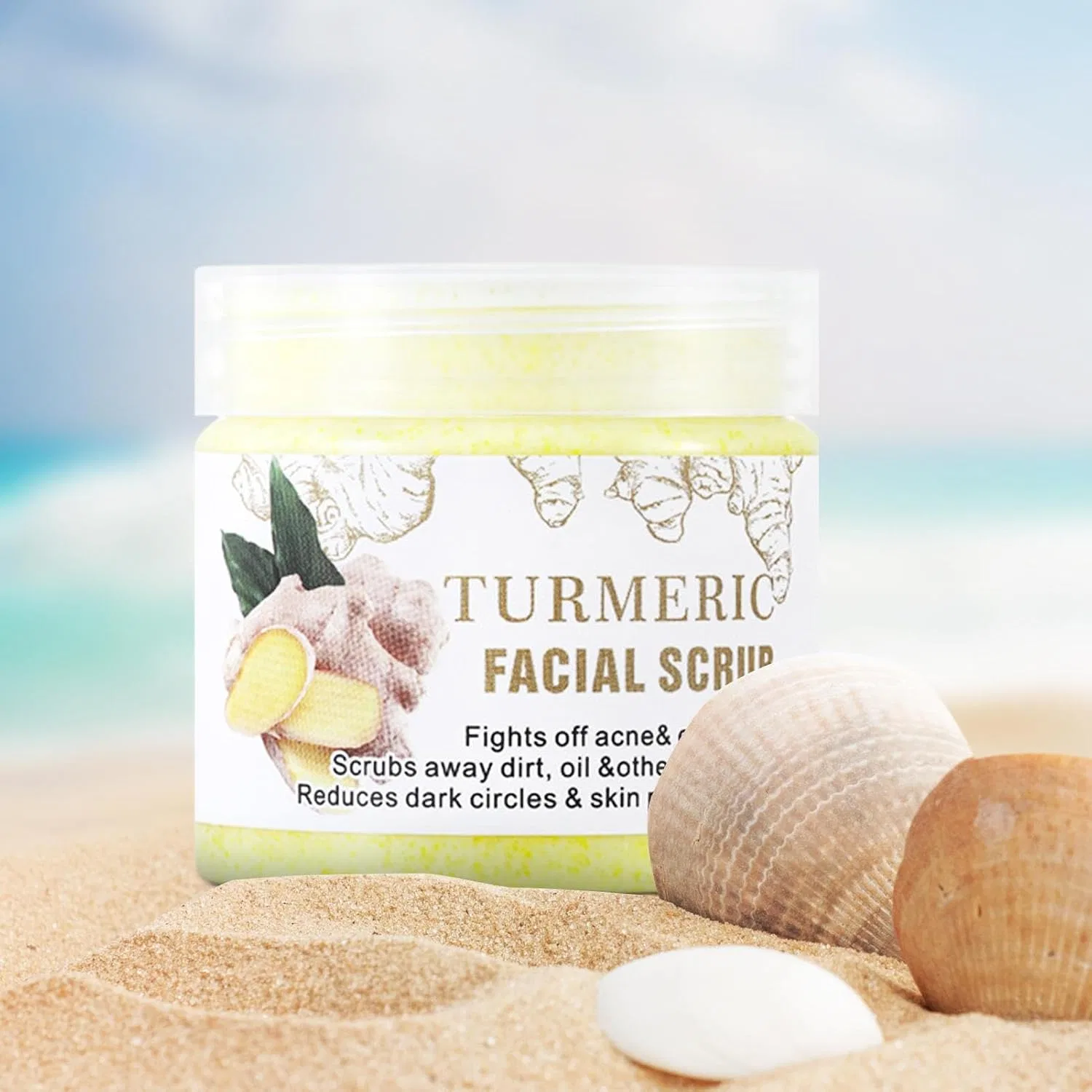 Скраб для лица и тела, Turmeric Scrub, 100 мл, Generisch — фото 4
