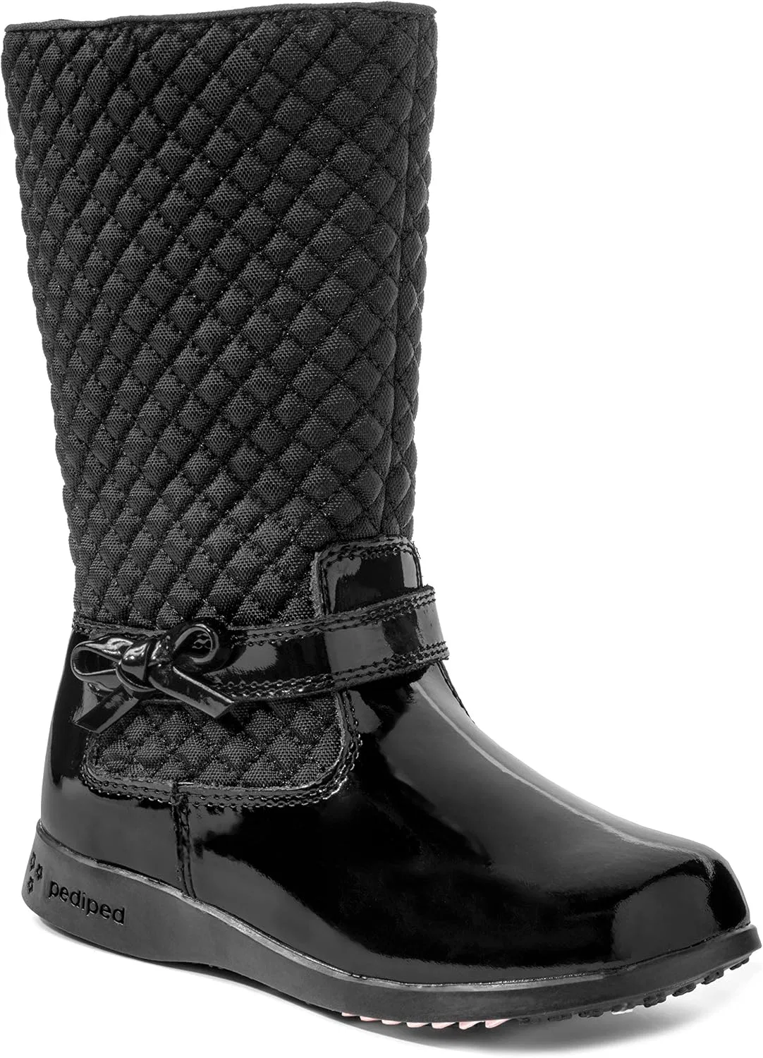 Детские ботинки для девочек Naomi Flex pediped, Black