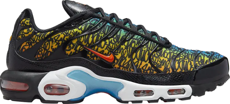

Кроссовки Nike Air Max Plus 'Graffiti', черный, Черный;серый, Кроссовки Nike Air Max Plus 'Graffiti', черный