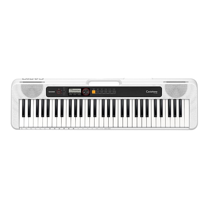 

Casio CTS200 61-клавишная портативная клавиатура CasioTone — белая CTS200WE