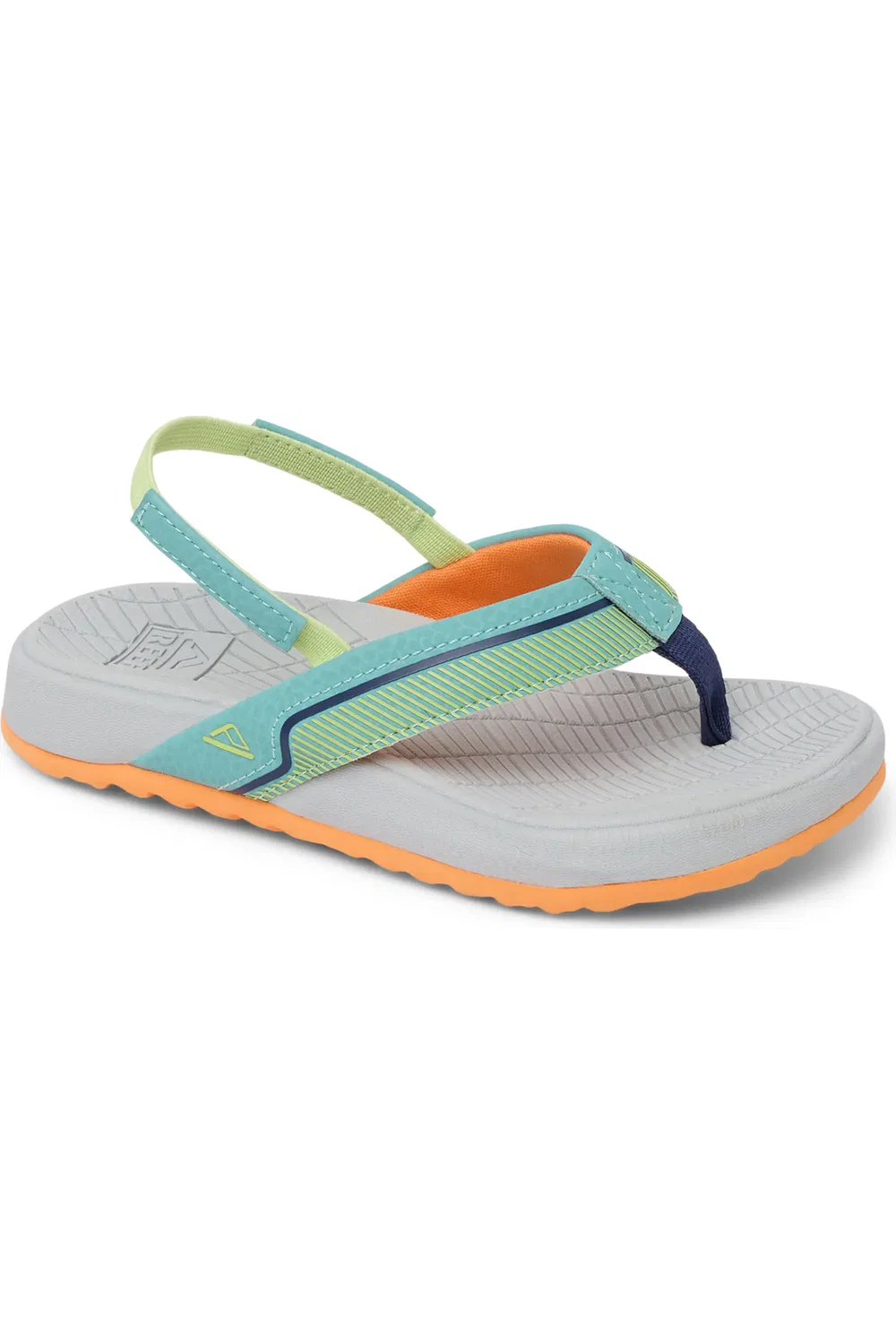 Сандалии детские слингбэк на плоской подошве Windswell Reef, Tropic/Grey