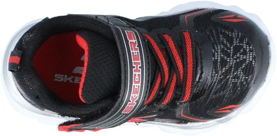 Детские кроссовки для мальчиков Electronz Blazar Skechers, Black/Red — фото 3