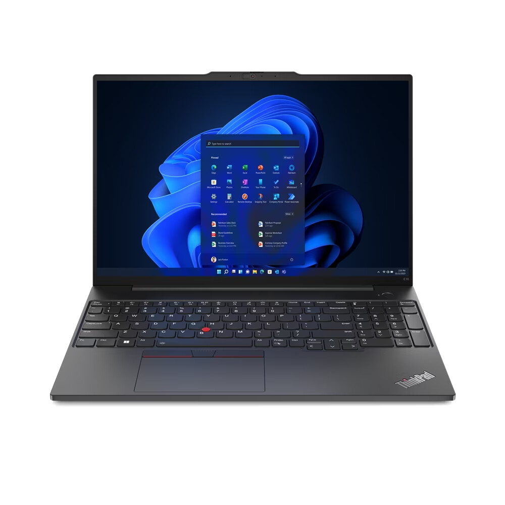 

Ноутбук Lenovo ThinkPad E16 Gen 1, 16", 8 ГБ/512 ГБ, i7-1355U, GeForce MX550, черный, английская клавиатура