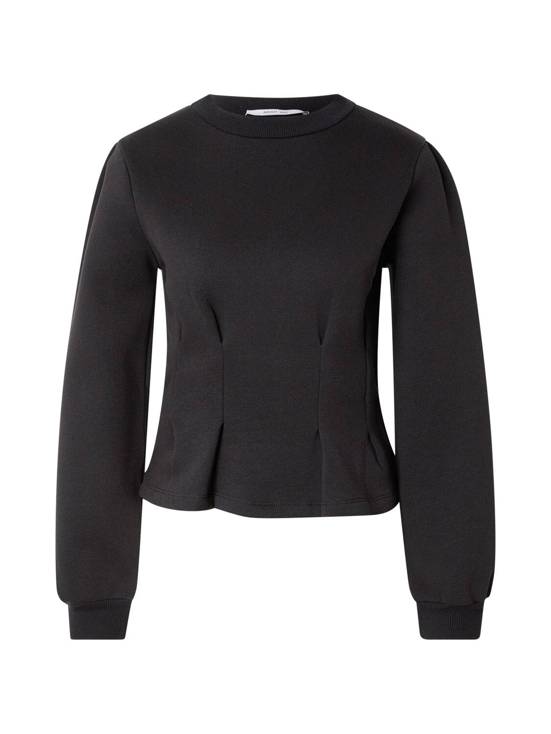 

ABOUT YOU Свитшот 'Aurelia' в черном цвете