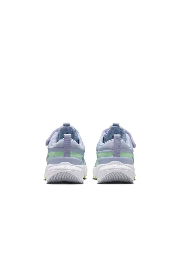 Детские кроссовки для девочек с цветочным принтом Star Runner 5 Nike, Ghost Light Thistle Barely Volt Football — фото 2