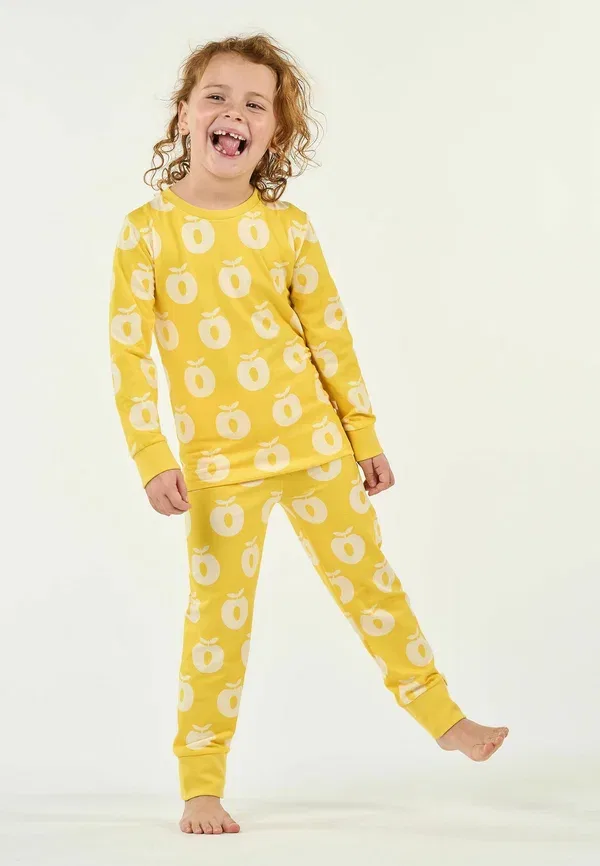 Комплект пижамы хлопок Jubilee set Smafolk Empire Yellow, желтый