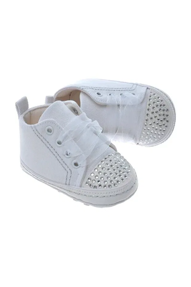 Детские пинетки для новорожденных хлопковые Freesure, White — фото 4
