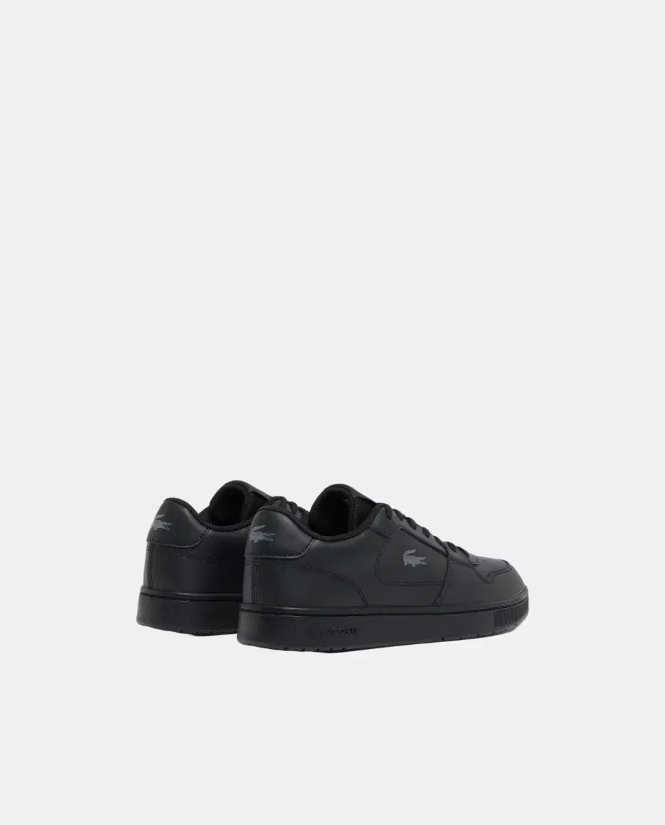 Детские кроссовки для мальчиков с синтетическим верхом Court Ace Lacoste, Negro — фото 3