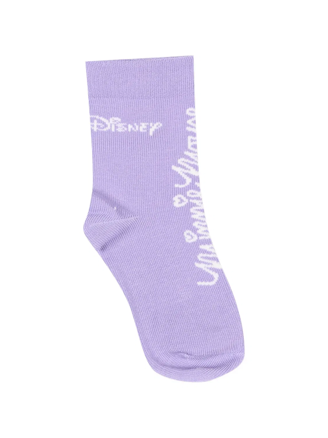 Комплект из трех пар носков Minnie Mouse из коллаборации с Disney Adidas Kids, фиолетовый — фото 4