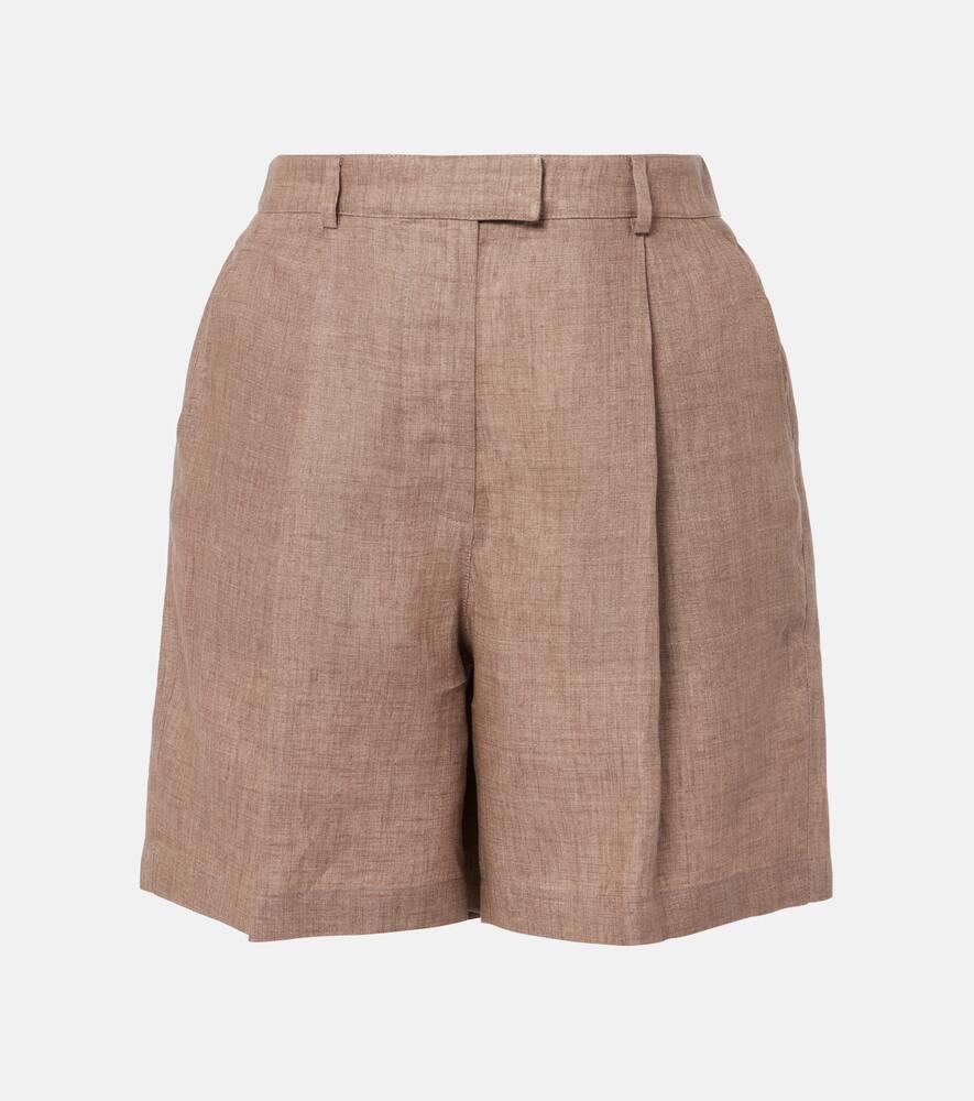 

Льняные шорты Brunello Cucinelli, Brown