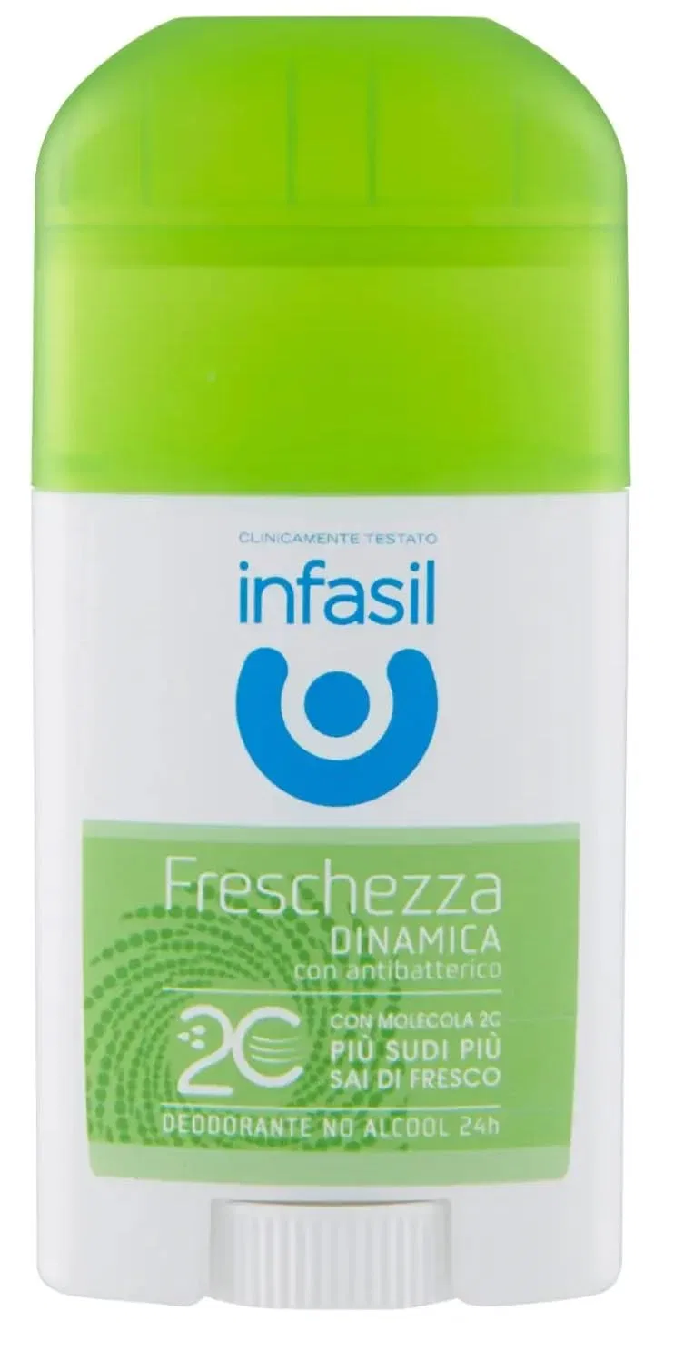 Дезодорант-стик Infasil Dynamic Freshness с молекулой 2C, набор 6 шт по 40 мл, Beni Culinari — фото 2