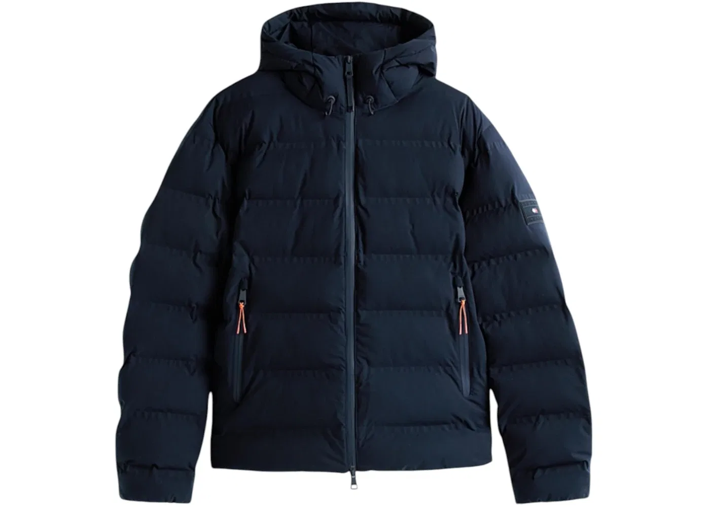 Мужская куртка техническая утепленная с принтом Tommy Hilfiger, Blue