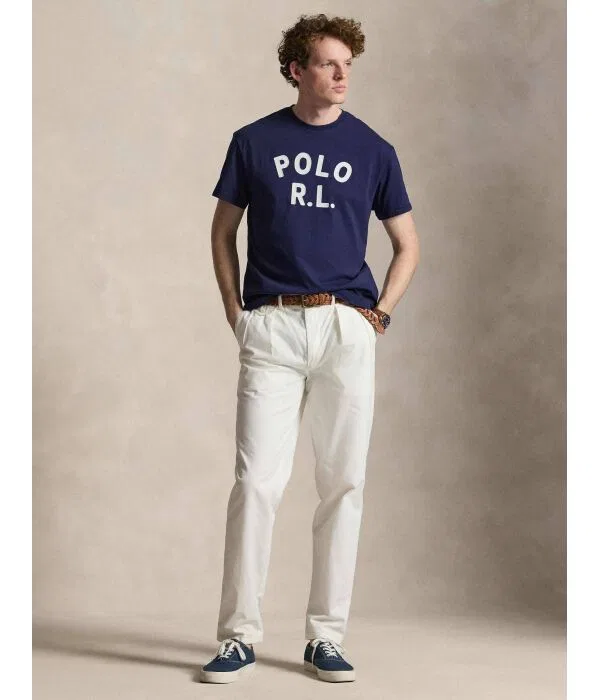 Мужская футболка с круглым вырезом Polo Ralph Lauren, Blu Marino — фото 2